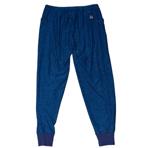 Oiselle Lux Blue Jogger Pants XL Elastic Cuffs